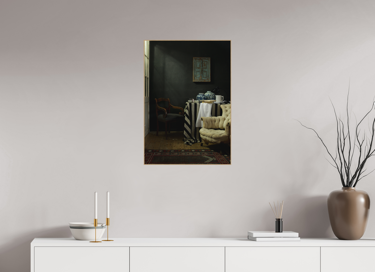 Het atelier van Dirk