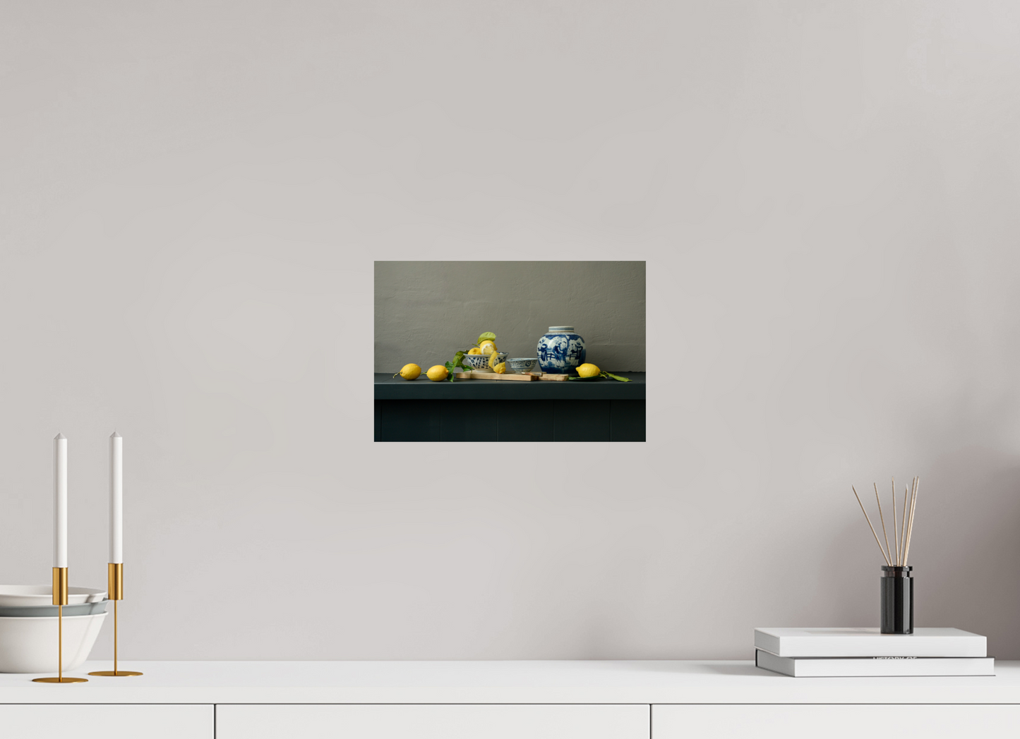 Citroenen en Chinees aardewerk