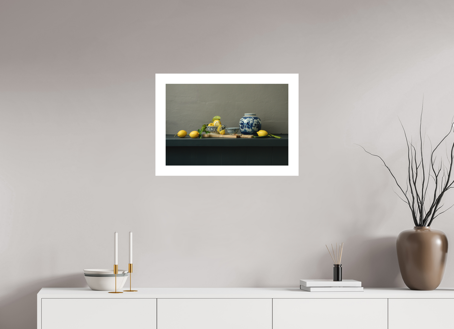 Citroenen en Chinees aardewerk