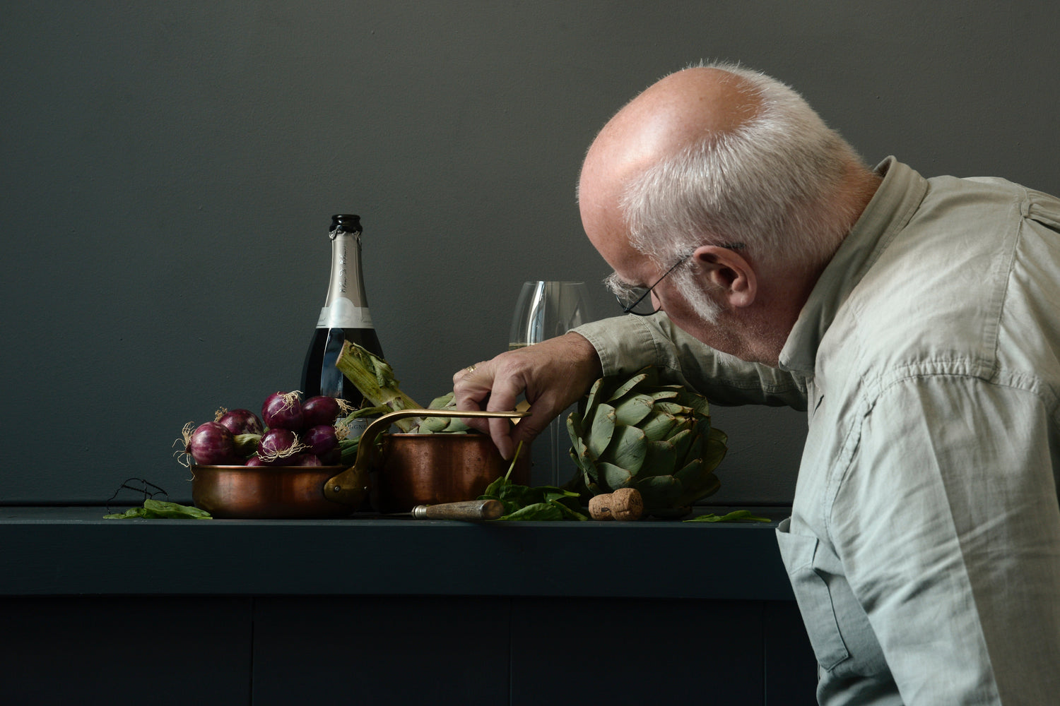 Een kijkje in het atelier van Dirk Bal