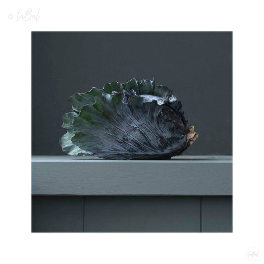 Stilleven met rode kool