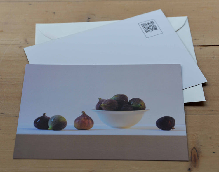 Set van 5 stilleven kaarten met envelop